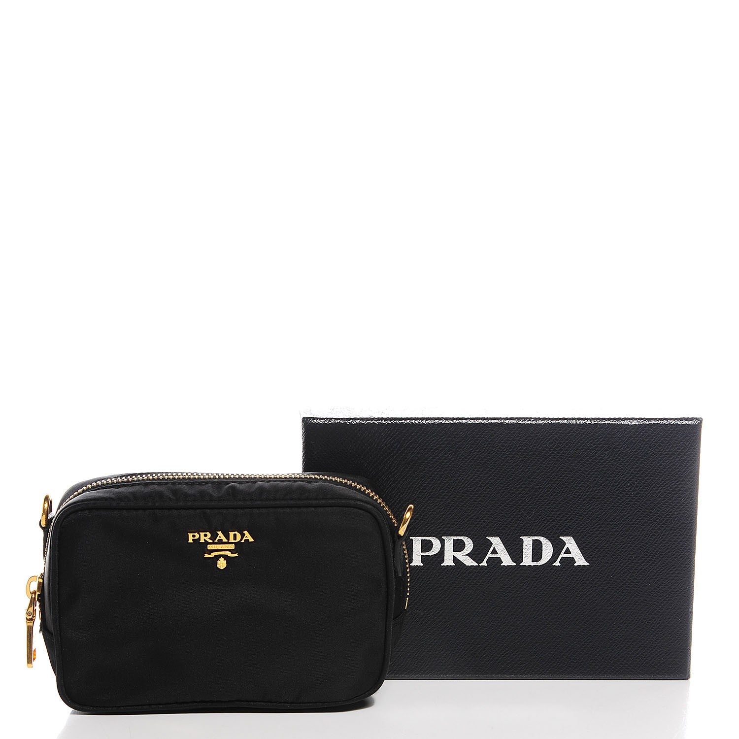 Prada Tessuto Nylon Small Crossbody Nero Black 6 of 11