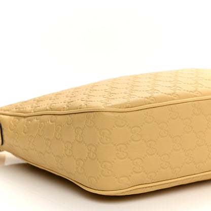 Gucci Guccissima Shoulder Bag Yellow 9 of 10