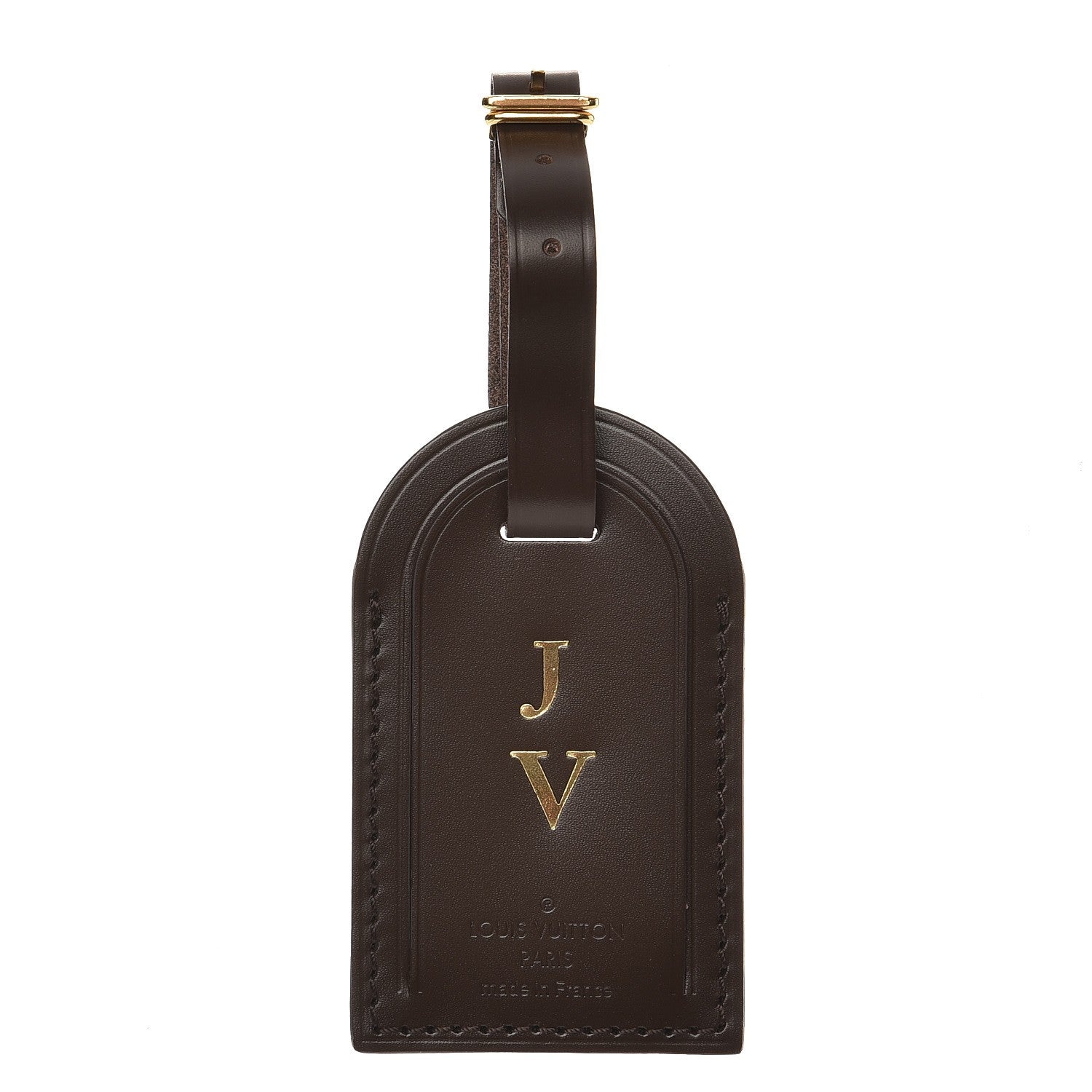 Louis Vuitton Calfskin Luggage Tag Ebene 1 of 4