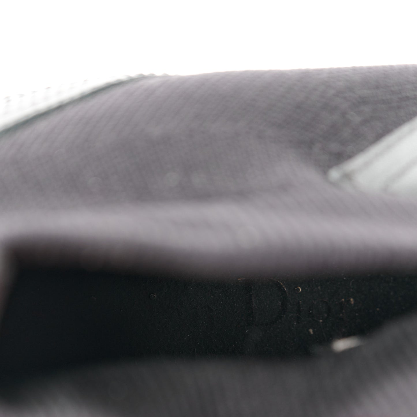 Technical Knit Calfskin Womens Walk'N'Dior High Top Sneaker 38.5 Black