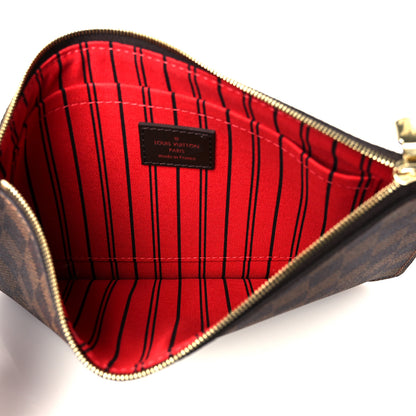 Louis Vuitton Damier Ebene Neverfull MM GM Pochette 5 of 8