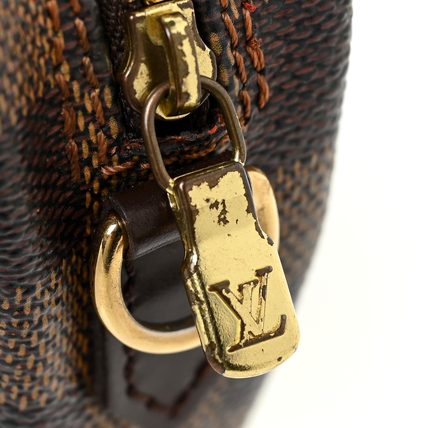 Louis Vuitton Damier Ebene Pochette Ipanema 19 of 19