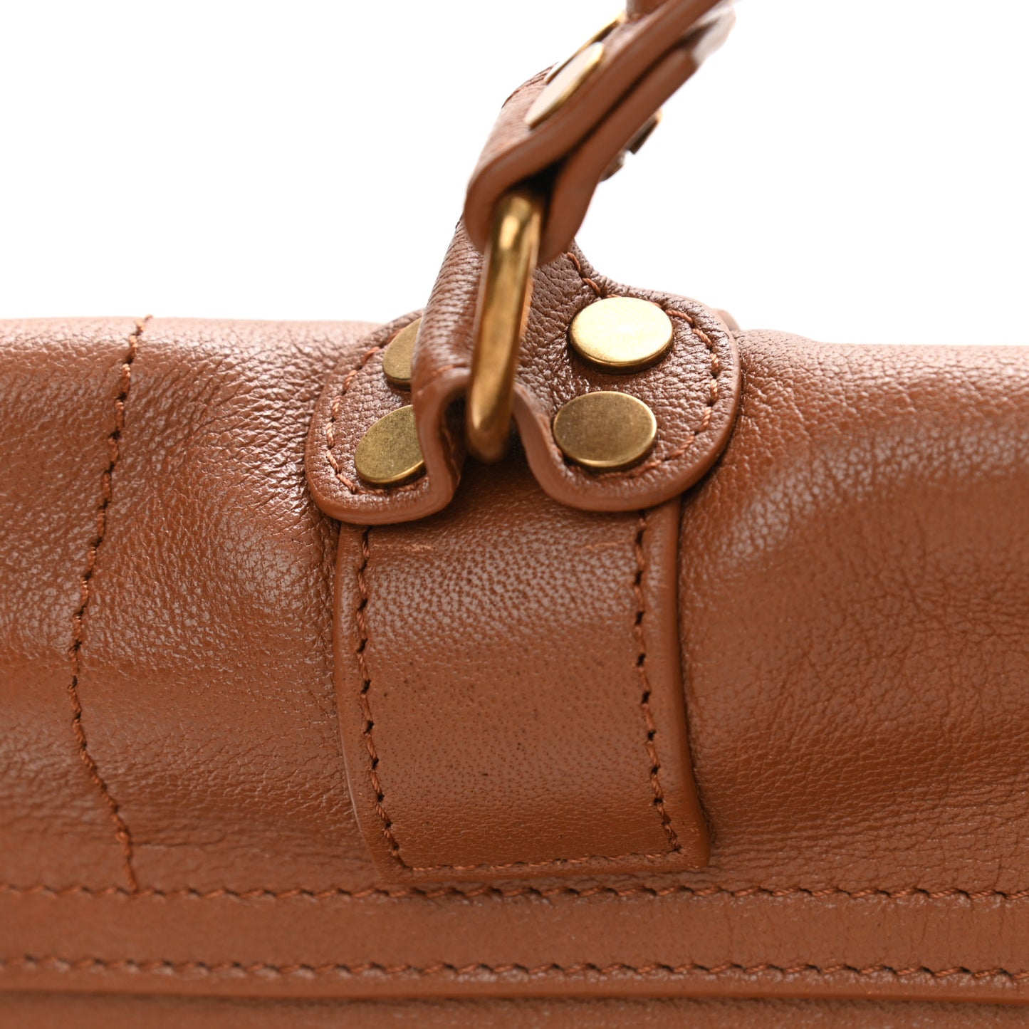 Lambskin Large PS1 Satchel Saddle
