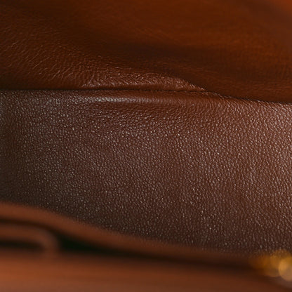 Chanel Lambskin Quilted Small Single Flap Brown 10 of 10