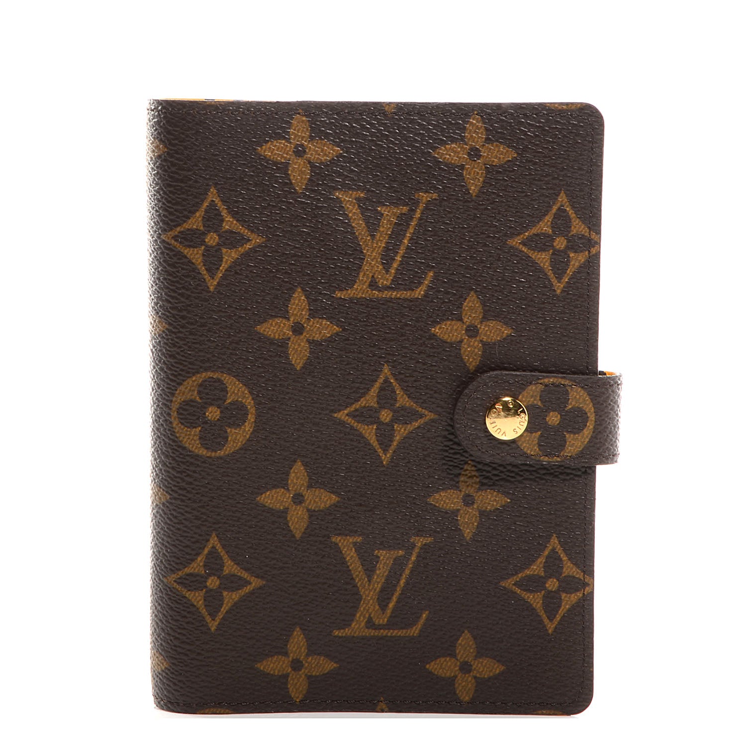 Louis Vuitton Monogram Kusama Infinity Dots Small Ring Agenda Cover Yellow 1 of 8