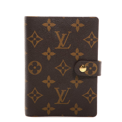 Louis Vuitton Monogram Kusama Infinity Dots Small Ring Agenda Cover Yellow 1 of 8