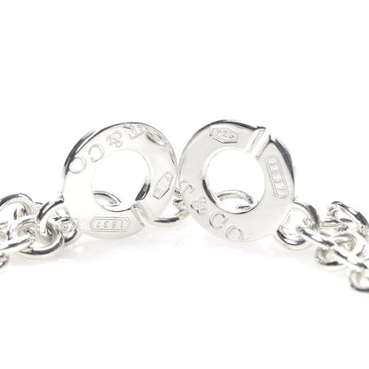 Tiffany Sterling Silver 1837 Circle Clasp Necklace 4 of 4