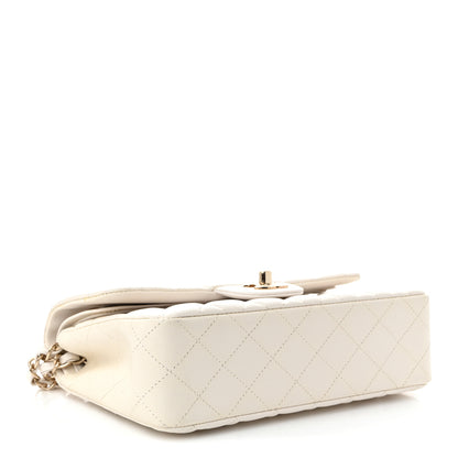 Chanel Caviar Quilted Small Double Flap White 4 of 10