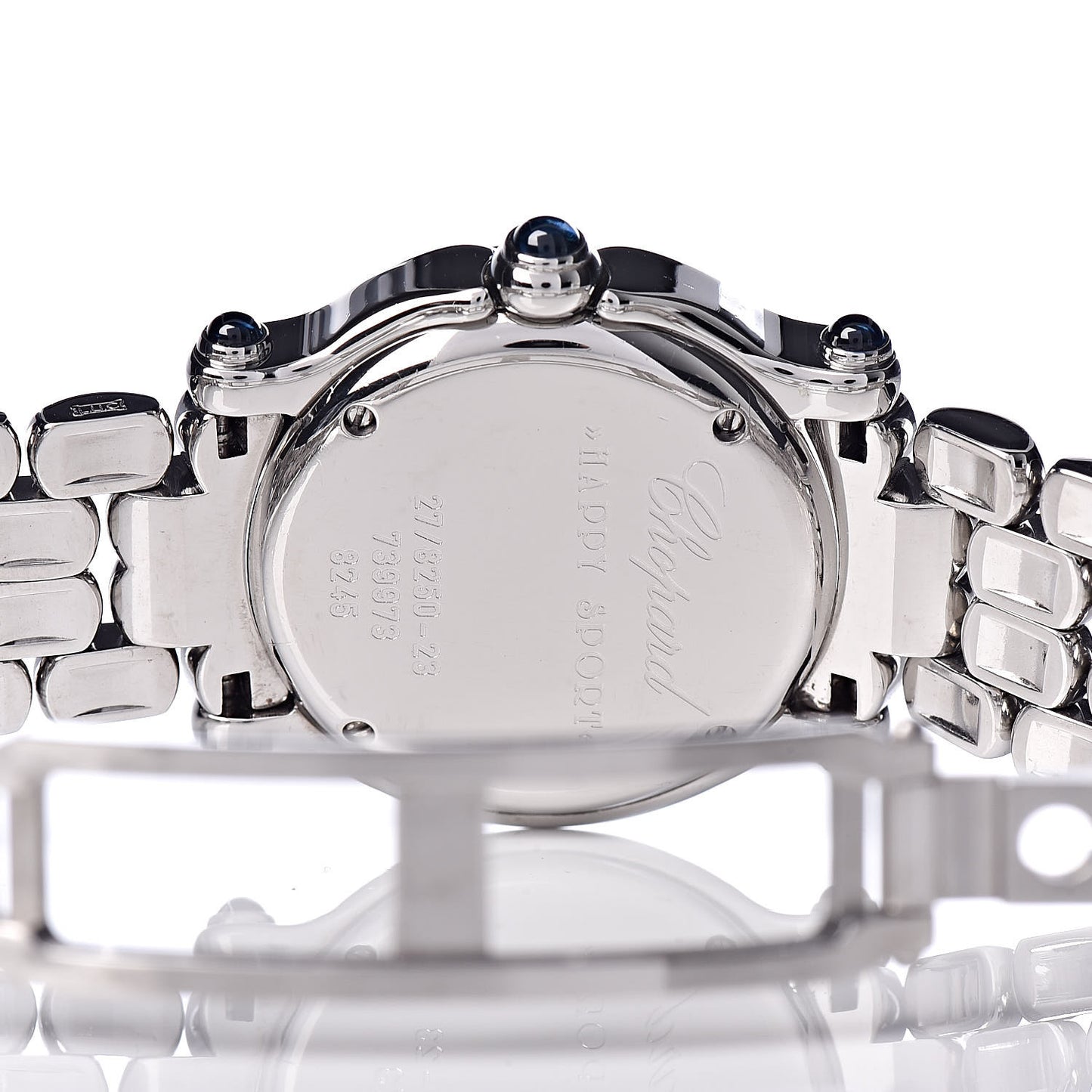 Stainless Steel 5 Diamond 26mm Happy Sport Quartz Watch