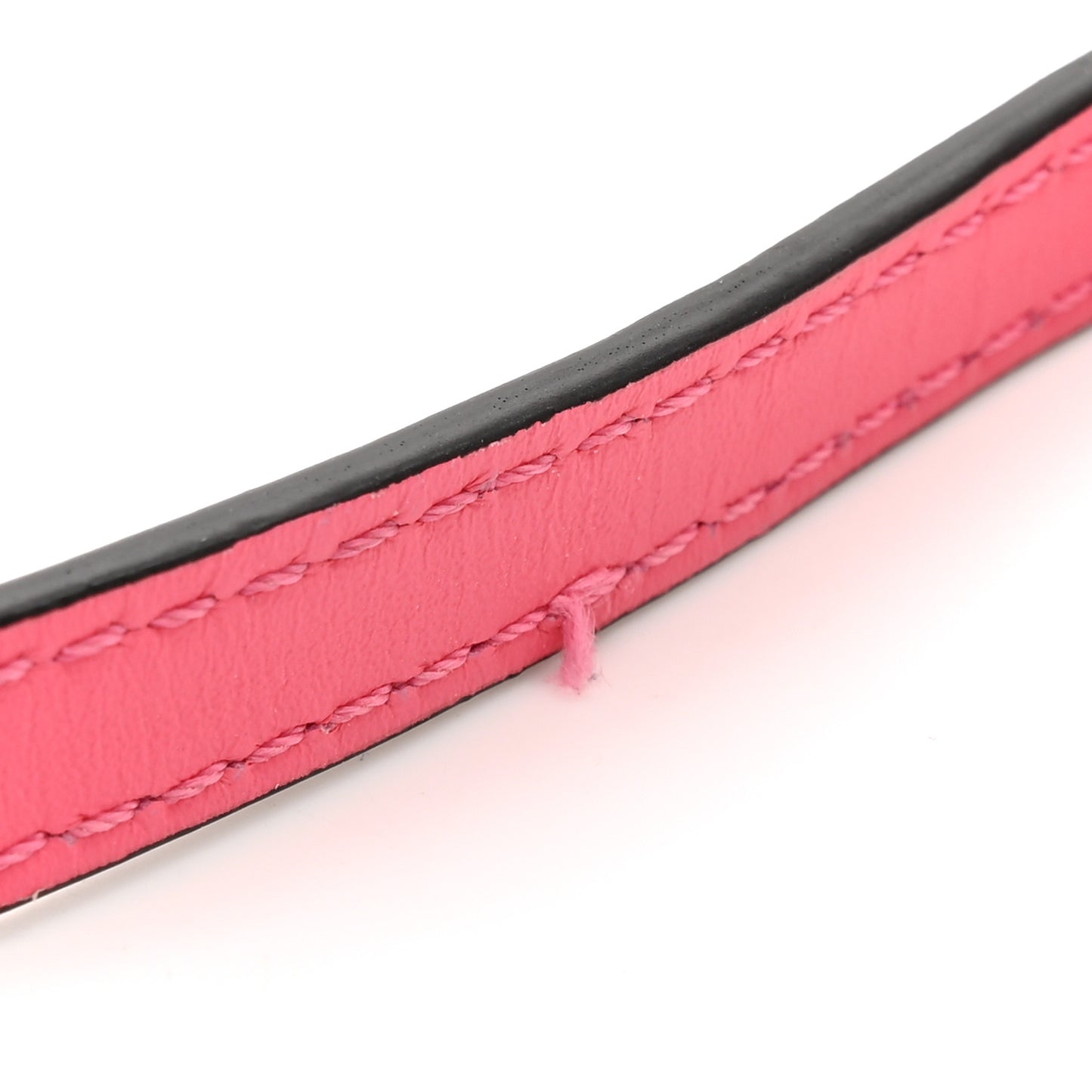 Grained Calfskin Mini Gate Crossbody Bag Wild Rose