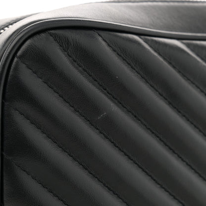 Saint Laurent Calfskin Matelasse Monogram Lou Camera Bag Black 13 of 13