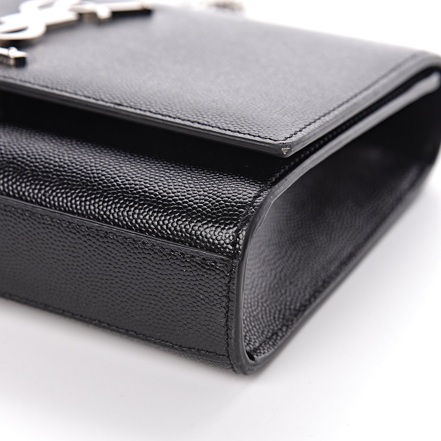 Grain De Poudre Small Monogram Kate Satchel Black