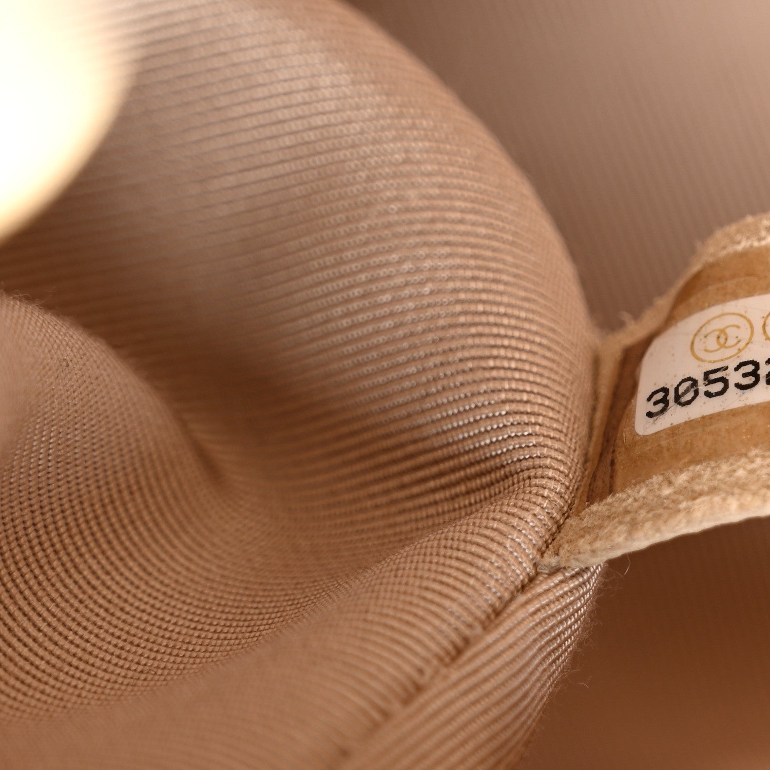 Chanel Goatskin Quilted Large Chanel 19 Flap Beige 6 of 10