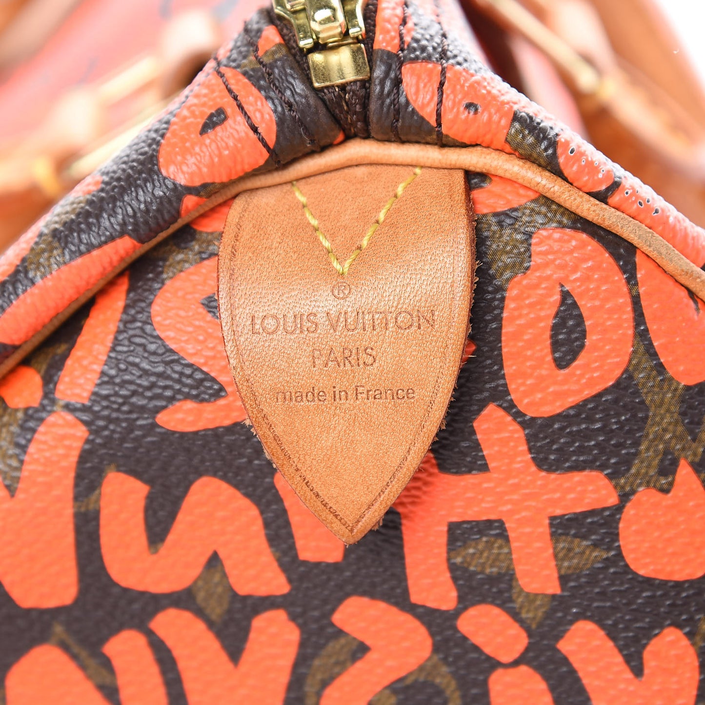 Monogram Graffiti Speedy 30 Orange