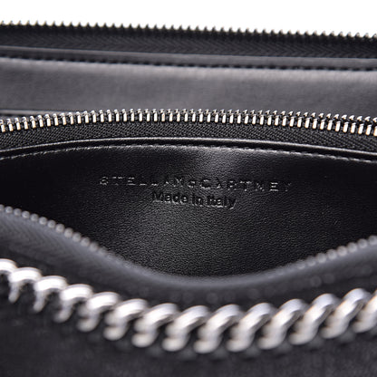 Stella McCartney Shaggy Deer Falabella Zip Around Wallet Black 6 of 7