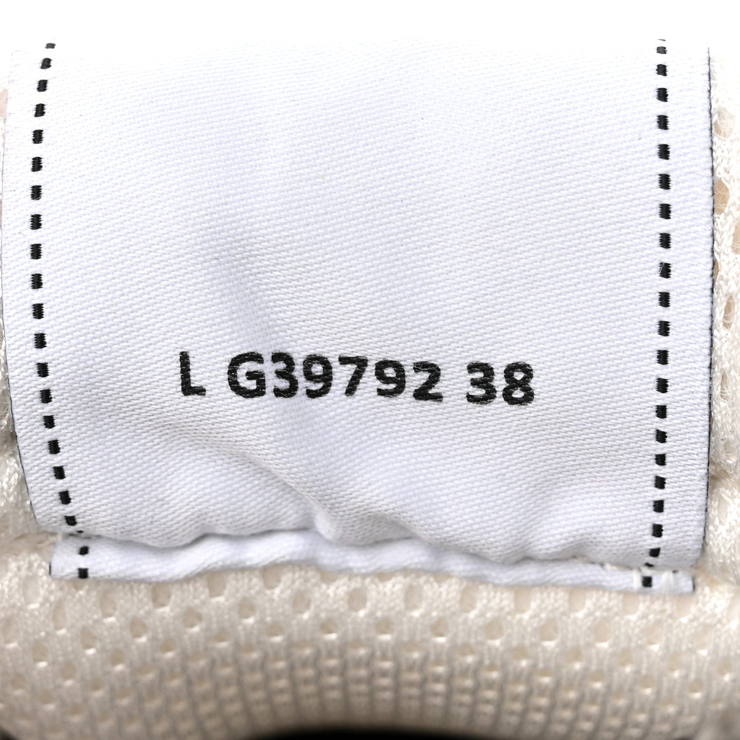 Chanel Fabric Laminated Calfskin Stretch CC Womens Sneakers 38 White Gold Silver 9 of 10