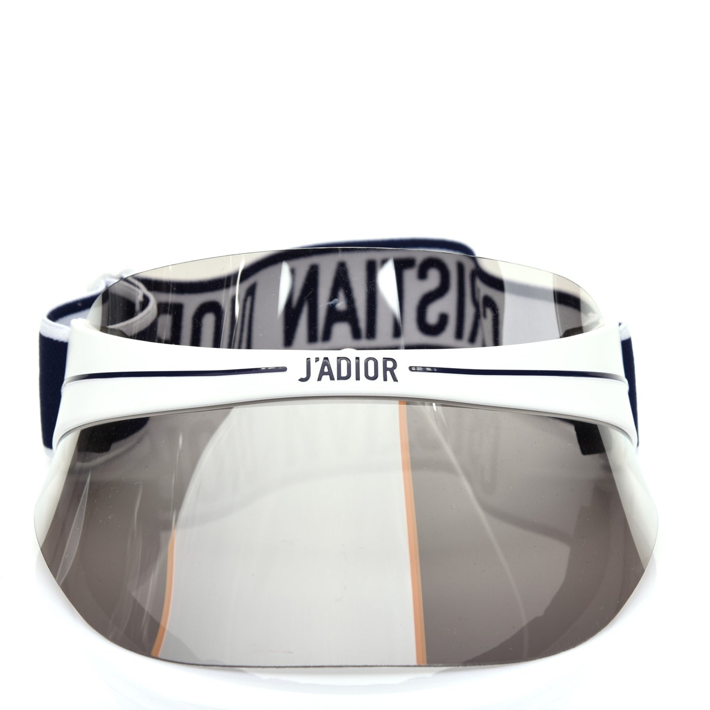Mirrored DiorClub1 Sun Visor Navy