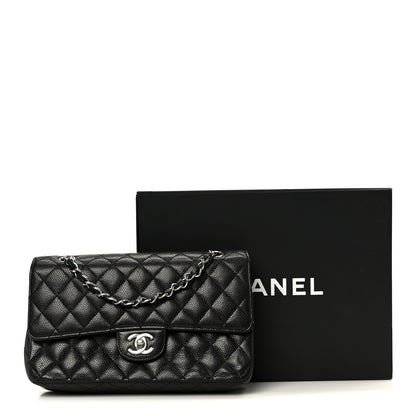 Chanel Caviar Quilted Medium Double Flap Black 13 of 13