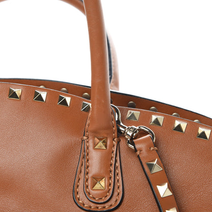 Valentino Garavani Vitello Rockstud Dome Shopper Light Cuir 15 of 16