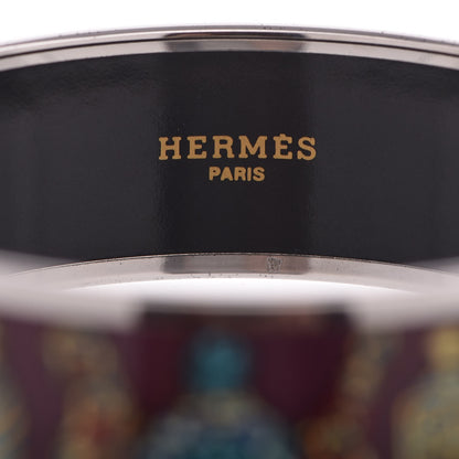 Hermes Enamel Printed Wide Flacons Bracelet 65 4 of 6