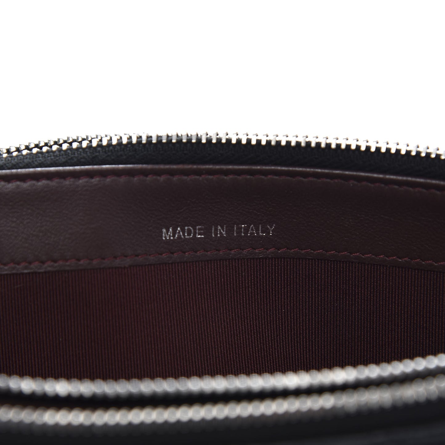 Lambskin Quilted Small Clutch With Chain Black