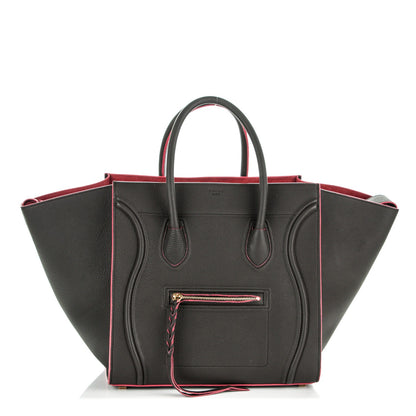 Celine Baby Grained Calfskin Medium Phantom Luggage Dark Taupe 1 of 6