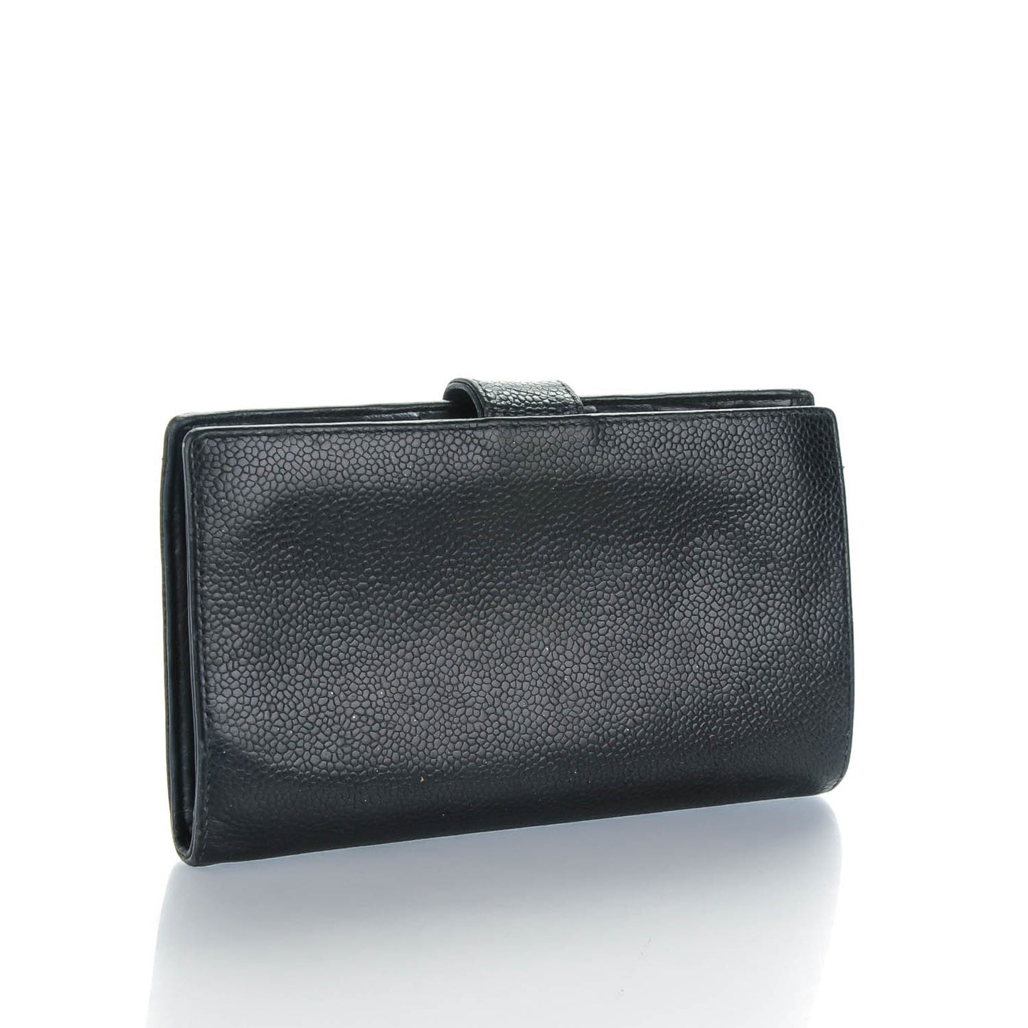 Caviar CC French Wallet Black