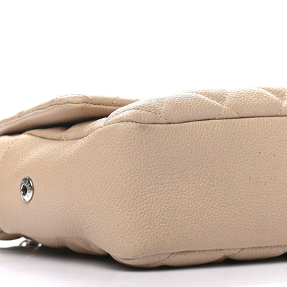 Chanel Caviar Quilted Jumbo Easy Flap Beige 8 of 10