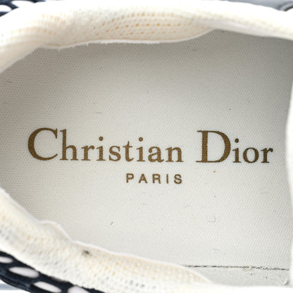 Christian Dior Technical Fabric Mesh Oblique Dior Vibe Sneakers 37 Deep Blue 7 of 11