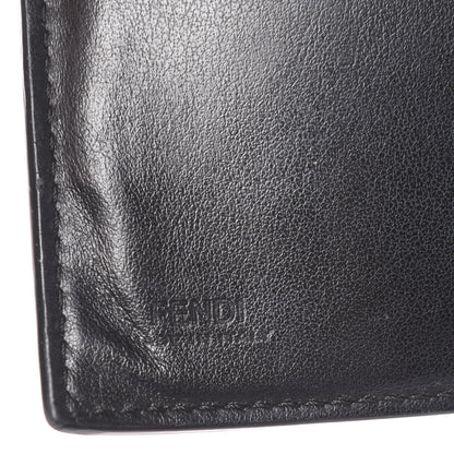 Fendi Vitello Studded French Wallet Black 5 of 11
