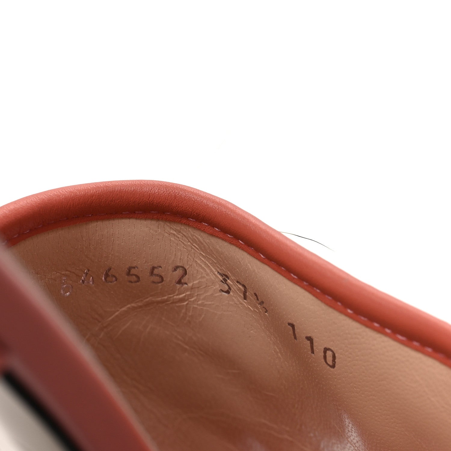 Gucci Sequin Satin Calfskin Matelasse GG Marmont Flat Slide Sandals 37.5 Antique Rose Rosa Pale Pink 8 of 9