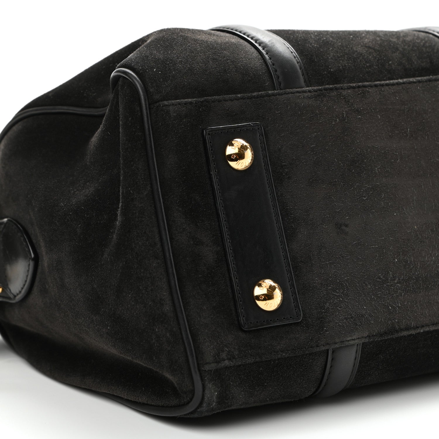 Louis Vuitton Suede Calfskin SC Bag PM Asphalt 9 of 11