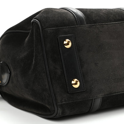 Louis Vuitton Suede Calfskin SC Bag PM Asphalt 9 of 11