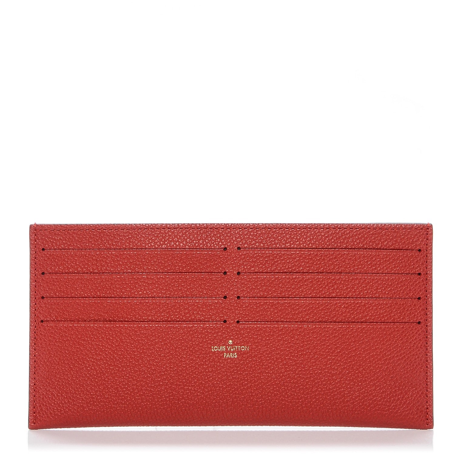 Louis Vuitton Calfskin Felicie Chain Wallet Card Holder Insert 1 of 6