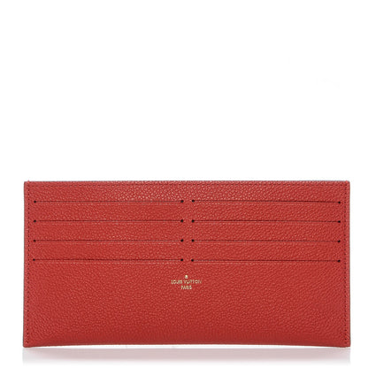 Louis Vuitton Calfskin Felicie Chain Wallet Card Holder Insert 1 of 6