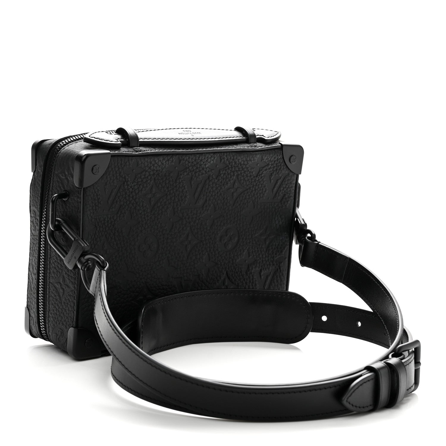 Louis Vuitton Taurillon Monogram Soft Trunk Black 3 of 11