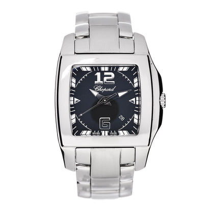 Chopard Stainless Steel 34mm Two O Ten Quartz Watch Black 1 of 6