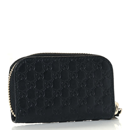 Gucci Microguccissima Zip Around Card Case Black 3 of 9