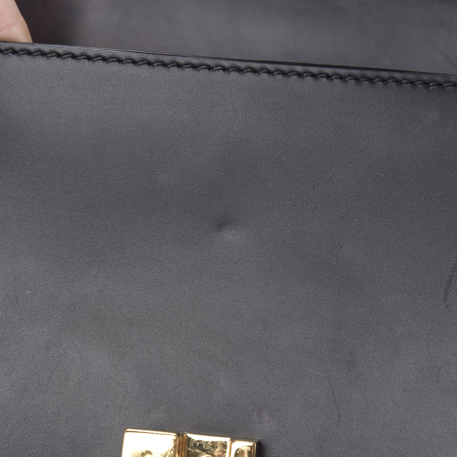 Gucci Calfskin Mini Sylvie Chain Shoulder Bag Black 13 of 14