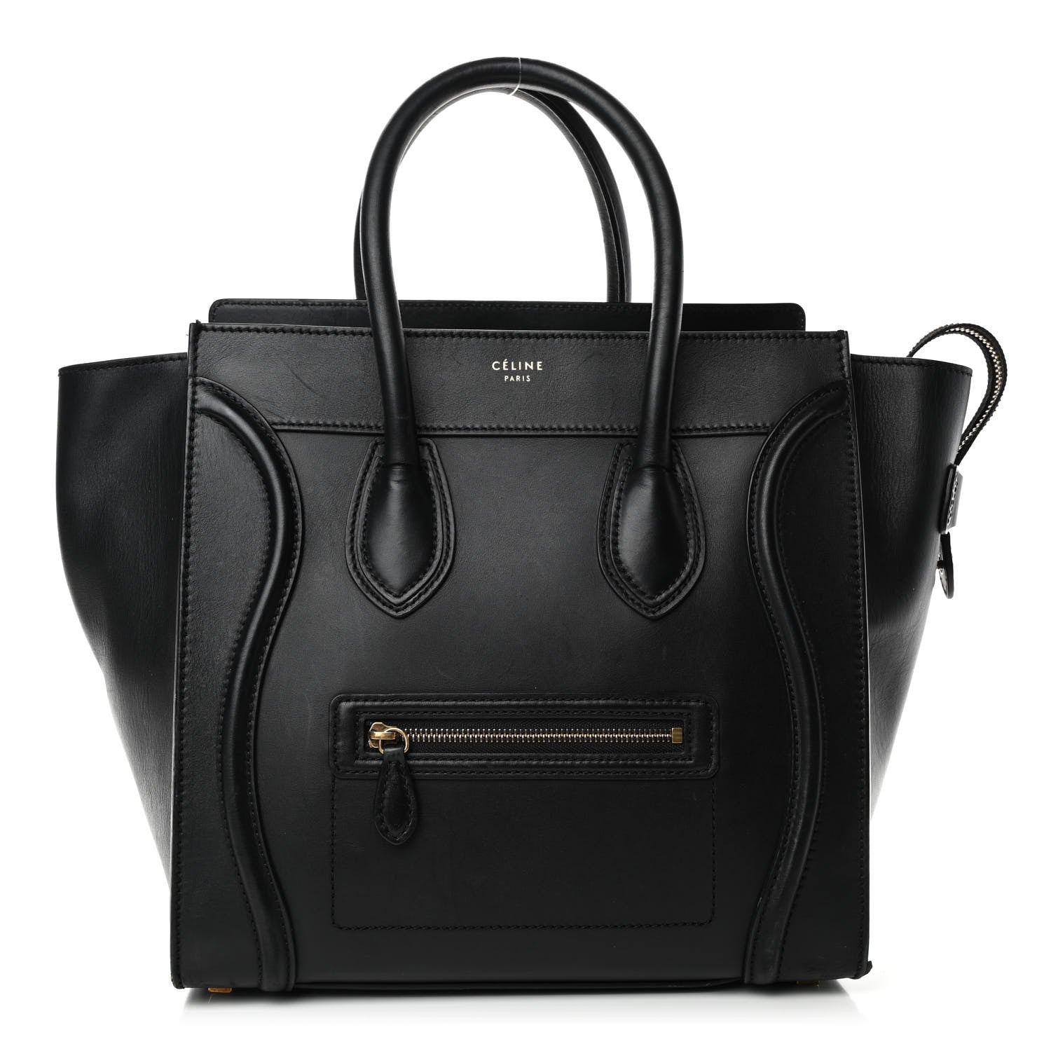 Celine Smooth Calfskin Mini Luggage Black 1 of 4