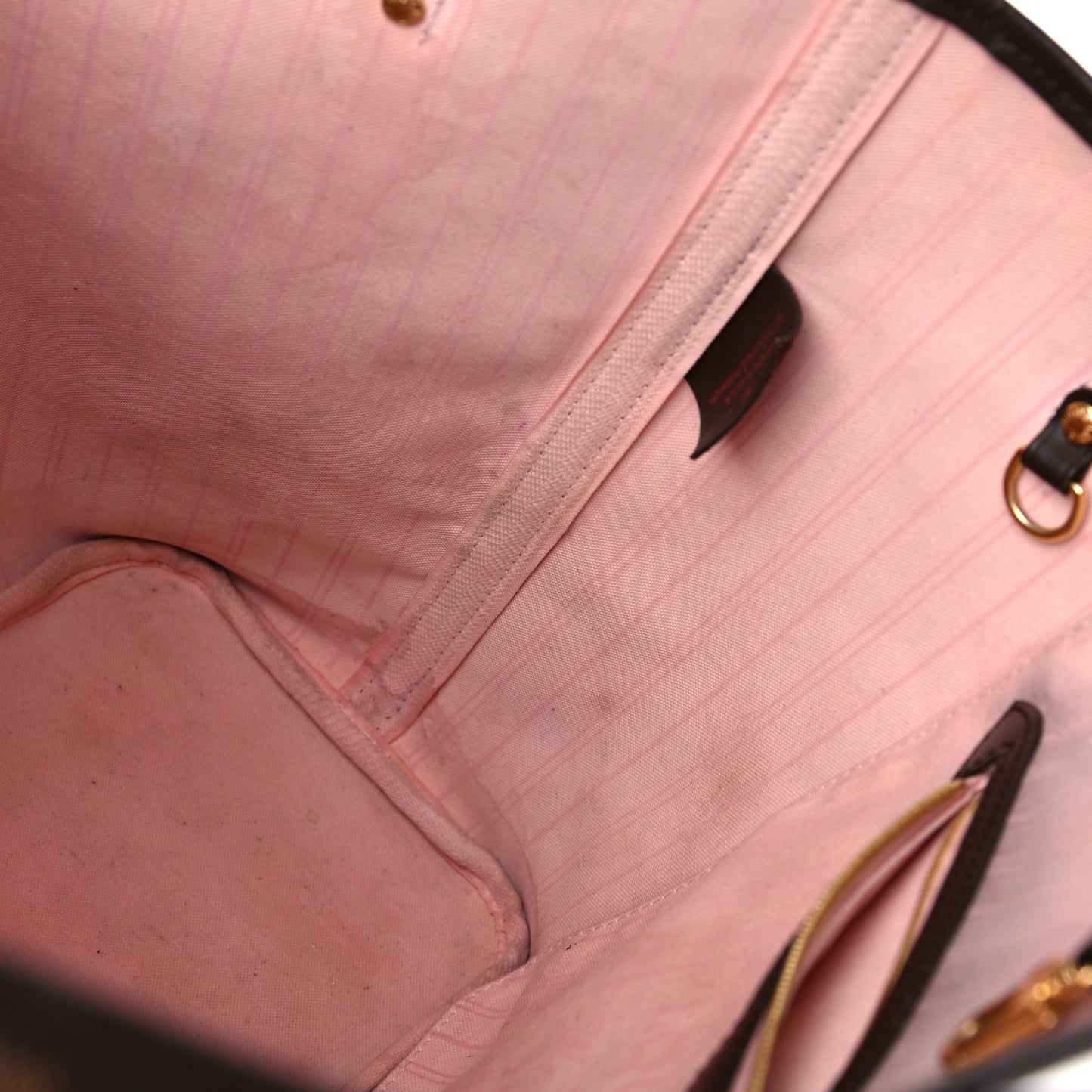 Damier Ebene Neo Neverfull MM Rose Ballerine