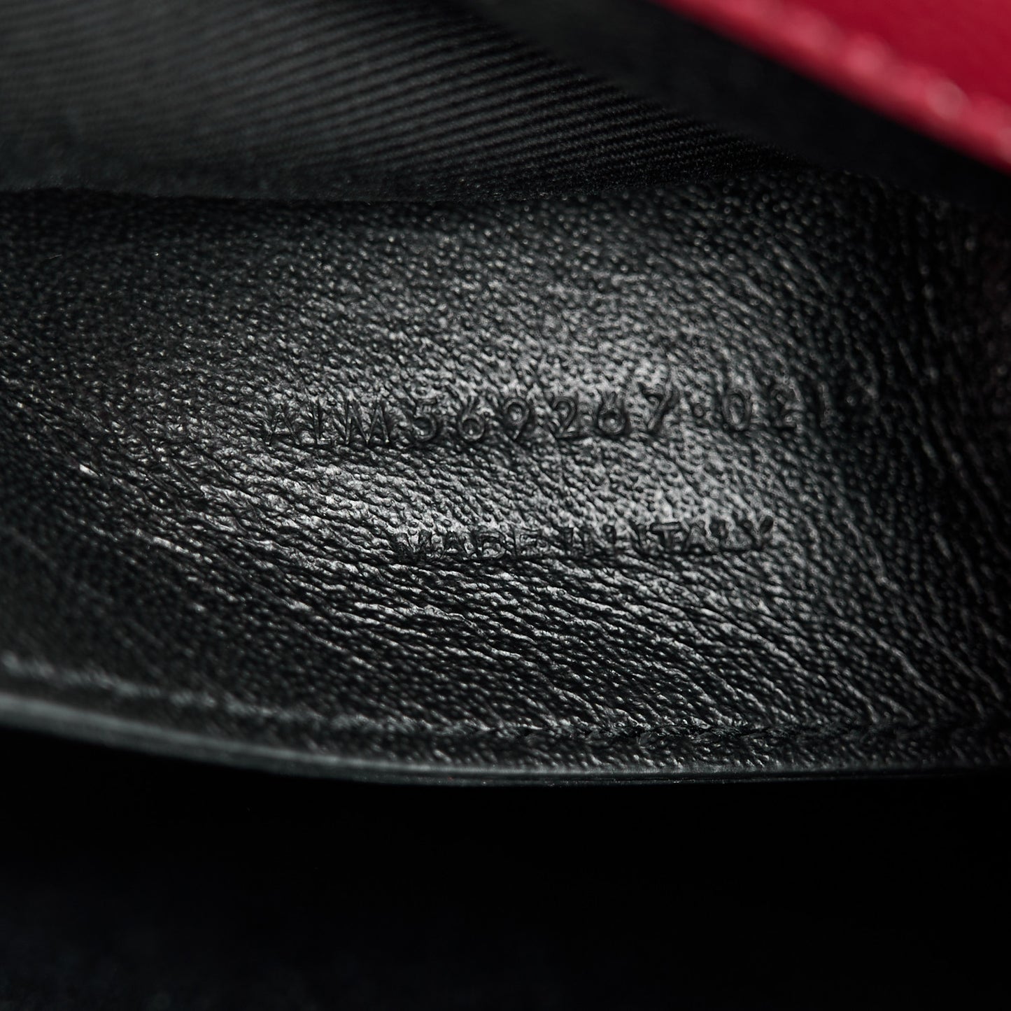 Grain De Poudre Matelasse Tribeca Chain Wallet Amaretto