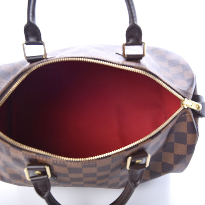 Louis Vuitton Damier Ebene Speedy 30 5 of 9