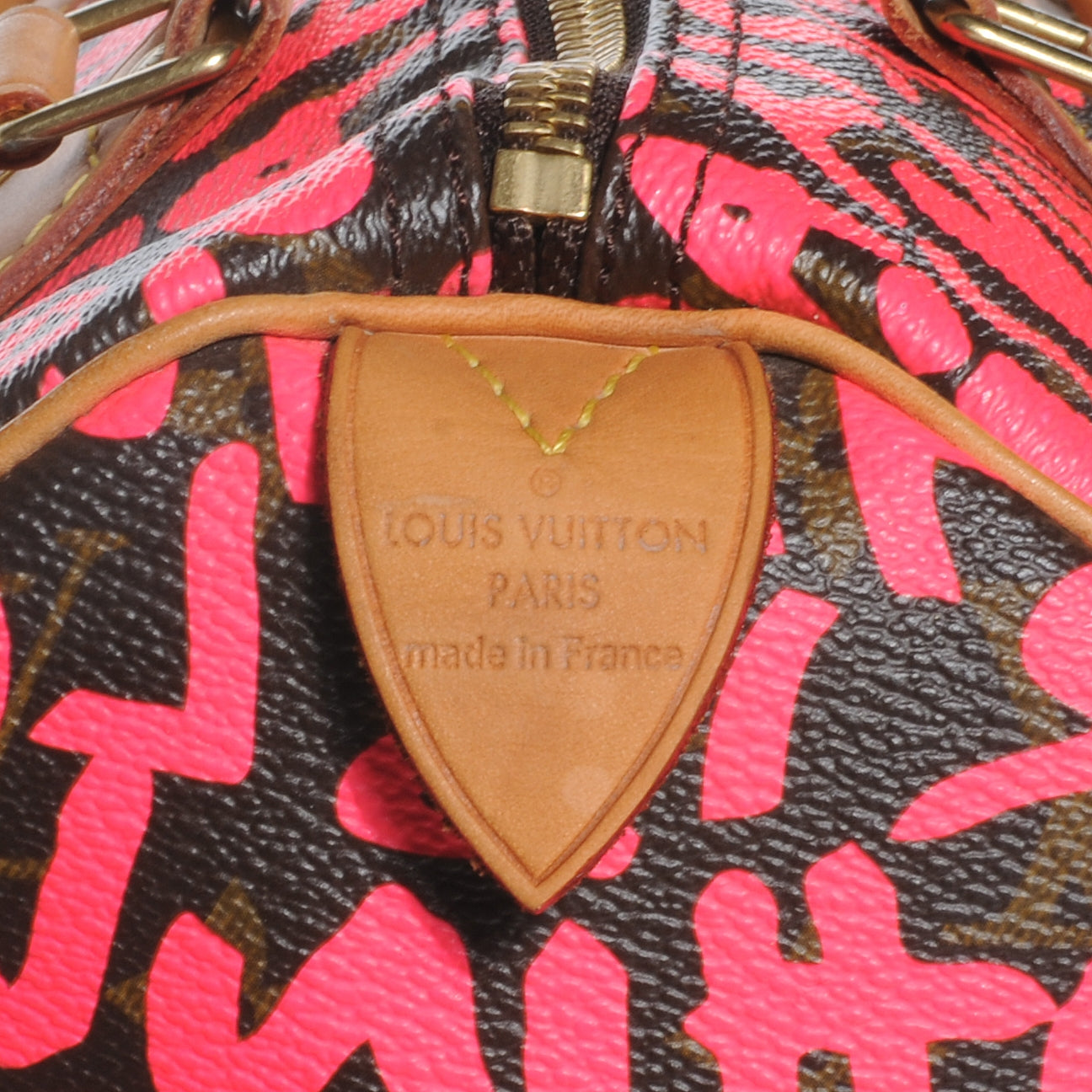 Louis Vuitton Monogram Graffiti Speedy 30 Fuchsia 7 of 7
