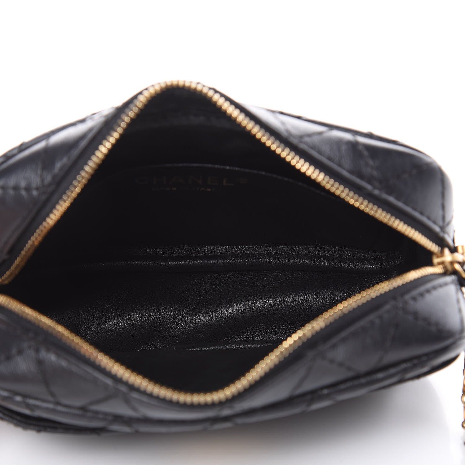 Chanel Aged Calfskin Quilted Mini Reissue Camera Case Black 5 of 10