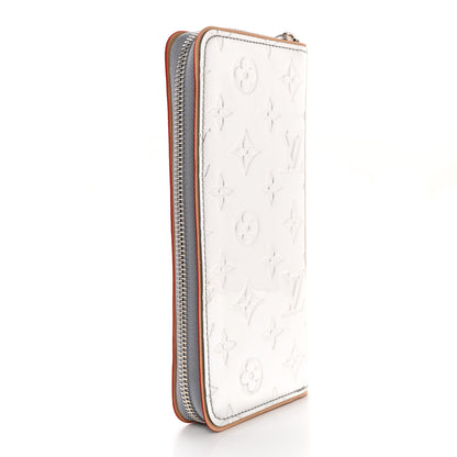Louis Vuitton Monogram Mirror Zippy Wallet Silver 4 of 8