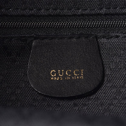 Gucci Calfskin Bamboo Backpack Black 6 of 15