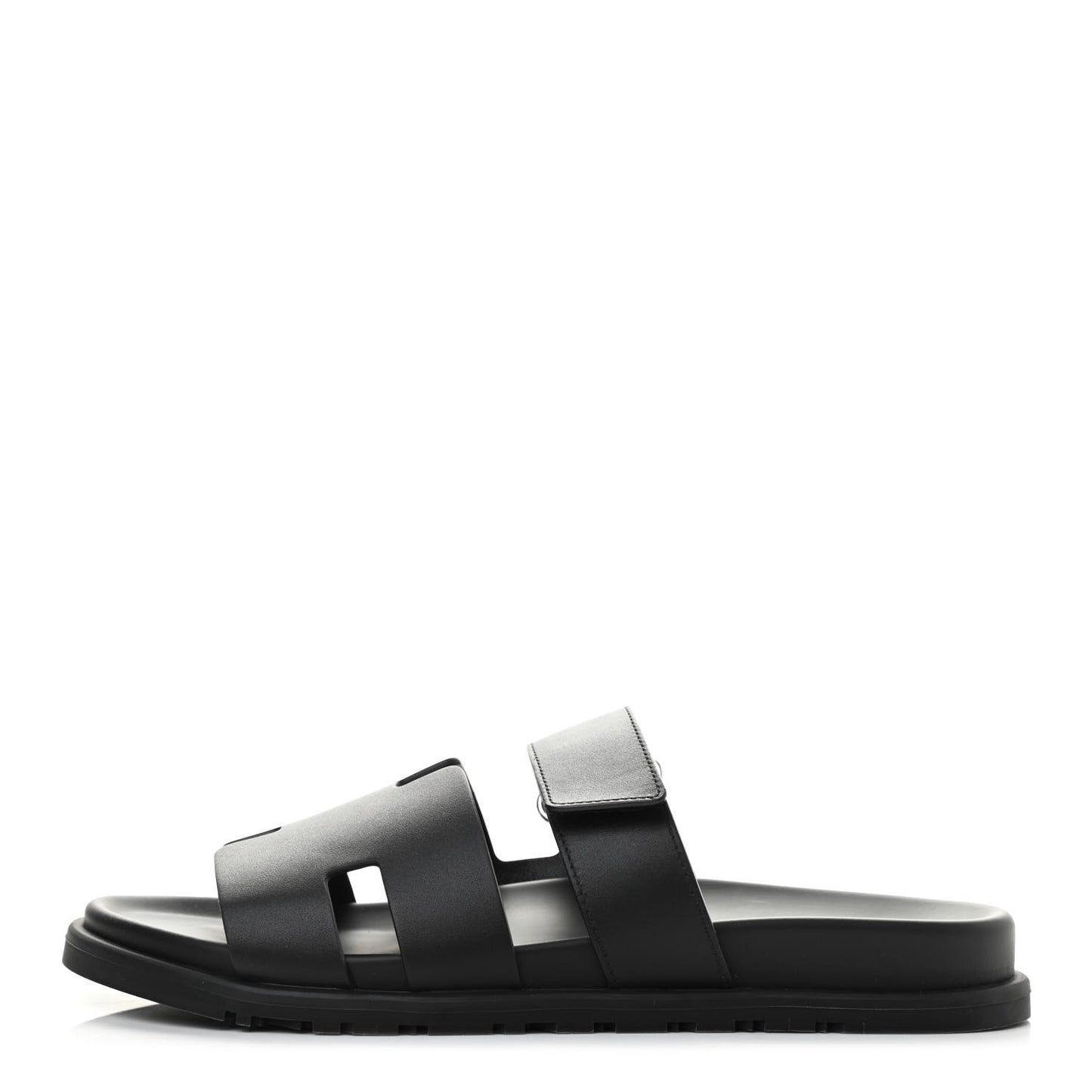 Calfskin Mens Chypre Sandals 42 Black