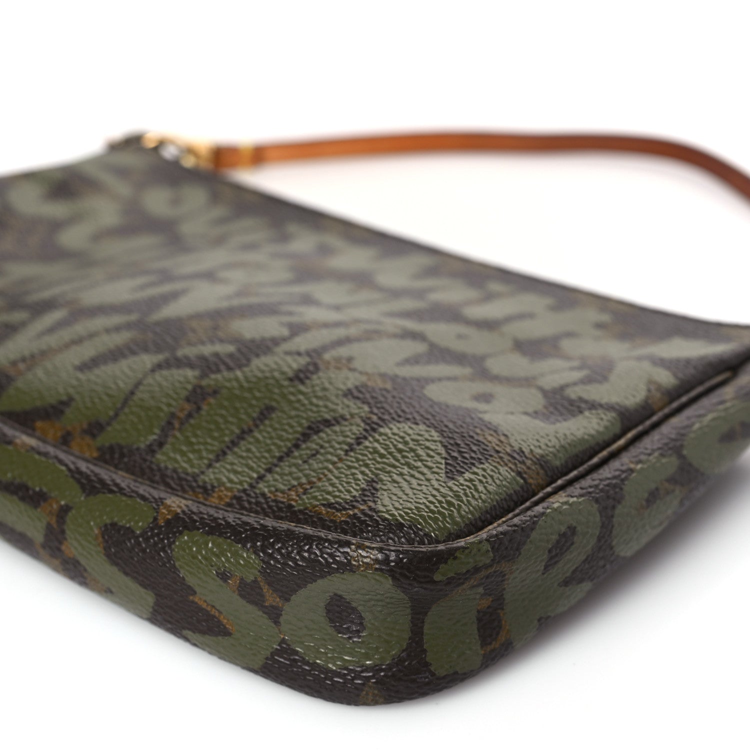 Louis Vuitton Monogram Graffiti Pochette Accessories Kaki 9 of 11