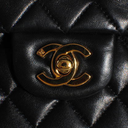 Chanel Lambskin Small Double Flap Black 5 of 10